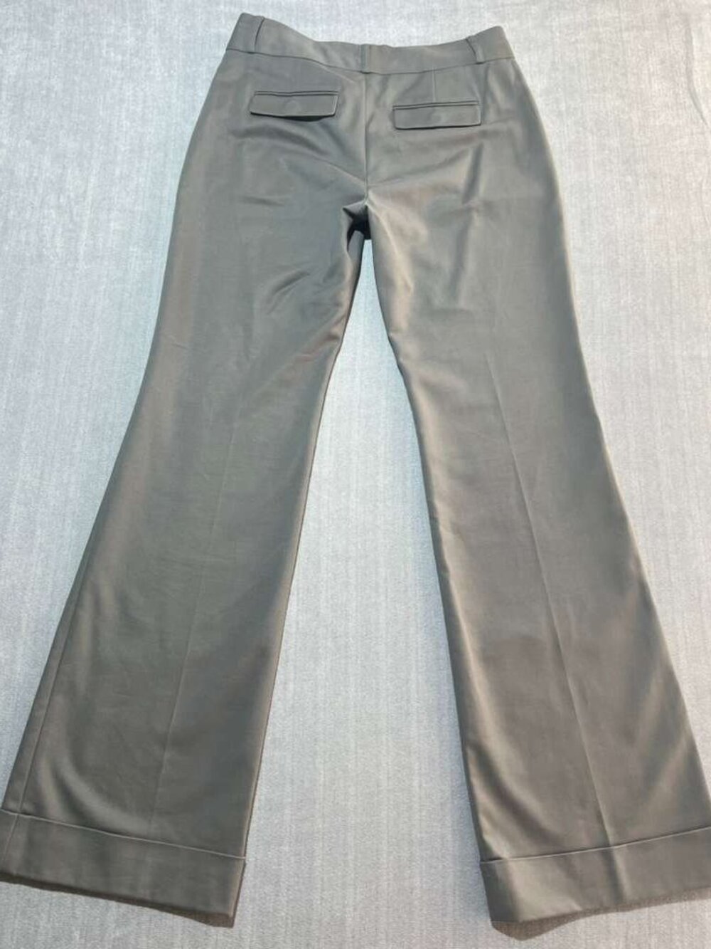 Banana Republic 718 Martin Fit Gray Stretch Dress Pants Women’s Size 4 - Picture 3 of 9